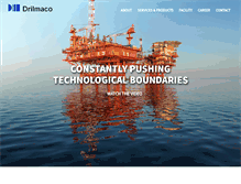 Tablet Screenshot of drilmaco.com